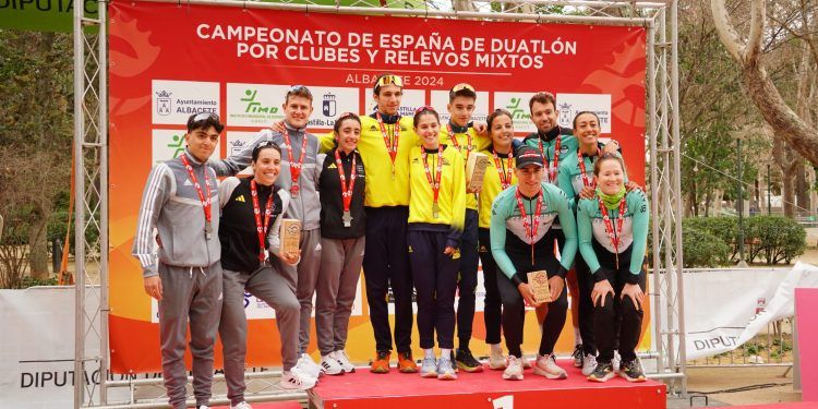 El Triatlón Albacete Res: profeta en casa con el Nacional de Duatlón por Relevos Mixtos