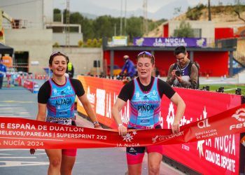 Náutico de Narón y Trifluvial campeones de España de Duatlón Relevos/Parejas