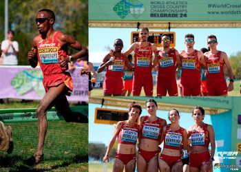 España brilla en el Mundial de Cross rozando el podio con el triatleta Baidal en liza