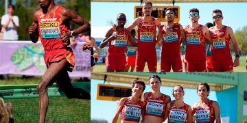 España brilla en el Mundial de Cross rozando el podio con el triatleta Baidal en liza
