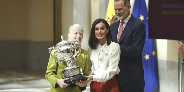 Susana Rodríguez recibe el premio a la mejor deportista española del año