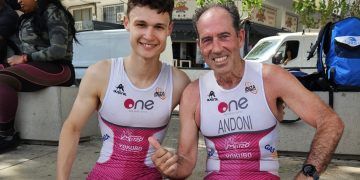 Joan Wäger y Nora Romero campeones baleares de Triatlón Sprint
