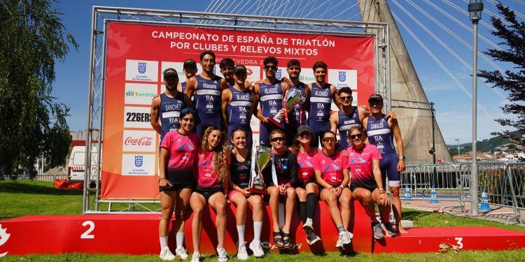 Universidad de Alicante y Cidade de Lugo femenino se llevan la Liga de Triatlón