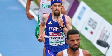 Benjamín Choquert pasa por el Europeo de Media Maratón a días del Europeo de Duatlón