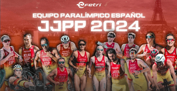 Representantes, horarios y directo de las pruebas de Triatlón de los Juegos Paralímpicos