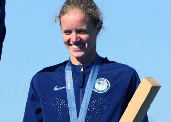 Final feliz para Taylor Knibb en París con tres participaciones olímpicas
