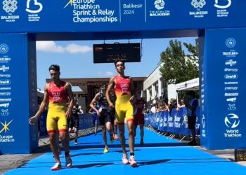 Los españoles revientan las semis del Europeo júnior de Triatlón