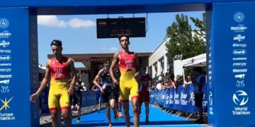 Los españoles revientan las semis del Europeo júnior de Triatlón