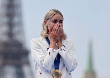 Las primeras palabras de los campeones olímpicos Alex Yee y Cassandre Beaugrand