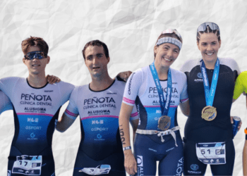 Joan Reixach y Laura Gómez se hacen con la Copa de España de Triatlón MD/LD
