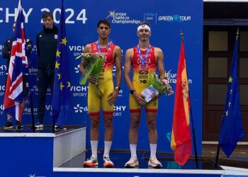 Seis medallas para nuestros paratriatletas en el Europeo de Vichy