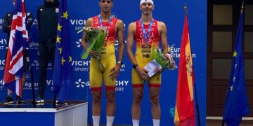 Seis medallas para nuestros paratriatletas en el Europeo de Vichy