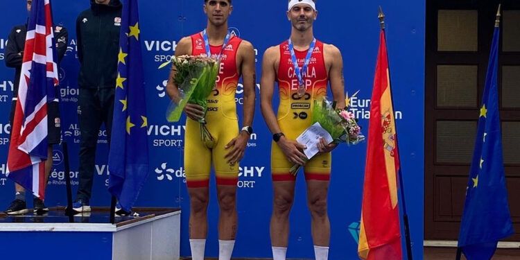 Seis medallas para nuestros paratriatletas en el Europeo de Vichy