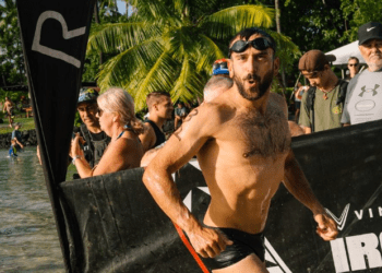 Antonio Benito: primer aviso de su nivel en la Ho’ala Swim de Kona
