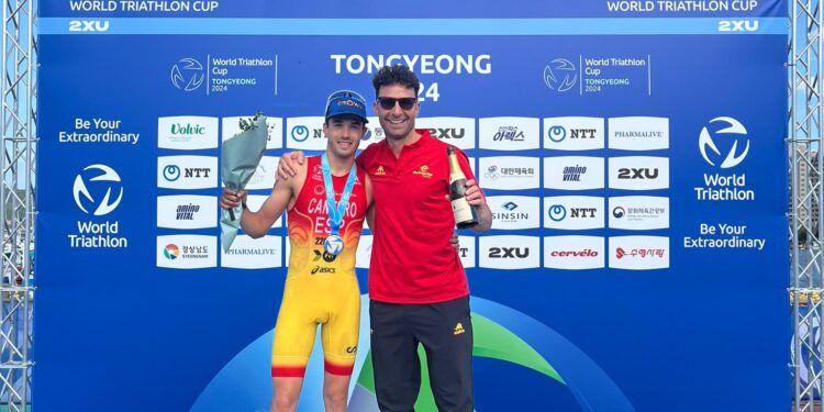 David Cantero se cuelga la plata en la Copa del Mundo de Tongyeong