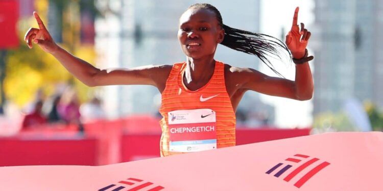 Se bate el récord del mundo femenino de Maratón