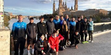 Nuestro equipo «Promesas Caixa Bank» de Paratriatlón clausura su temporada en Zaragoza