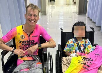 Marten Van Riel: fuerte caída en IRONMAN Cozumel cuando se disponía a vencer en su debut en distancia FULL