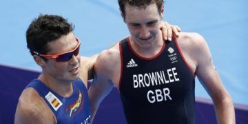Javi Gómez Noya cataloga a Alistair como el mejor triatleta de la historia