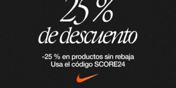 1ª fase del Black Friday en Nike: 25% de descuento