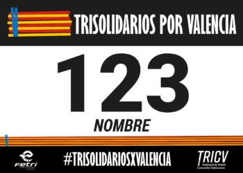 El Triatlón se vuelca con los afectados de Valencia en el #TRISolidariosXValencia