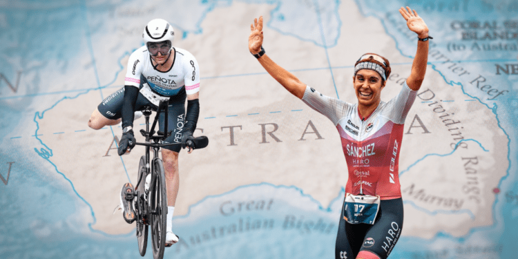 Marta Sánchez y Pello Osoro a por todas en IRONMAN 70.3 Western Australia