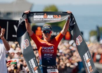 Taylor Knibb: una bestia indomable en el Mundial 70.3 con un día amargo para las españolas
