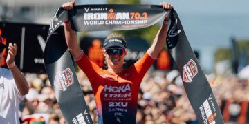 Taylor Knibb: una bestia indomable en el Mundial 70.3 con un día amargo para las españolas