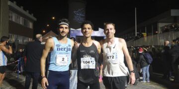 Alberto González y Sandra Schenkel protagonizan el podio de la San Silvestre del Real Club Mediterráneo