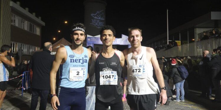 Alberto González y Sandra Schenkel protagonizan el podio de la San Silvestre del Real Club Mediterráneo