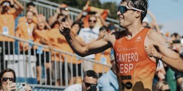 Grandes triatletas en la salida de la San Silvestre Vallecana en busca de sus mejores marcas