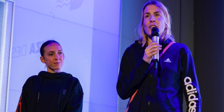 La atleta paralímpica Elena Congost, embajadora de una Ibiza Media Maratón que supera el 50% de participación femenina