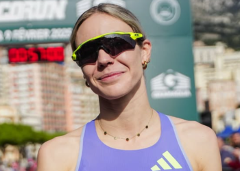 La triatleta Cassandre Beaugrand bate el Récord de Francia de 5 kilómetros