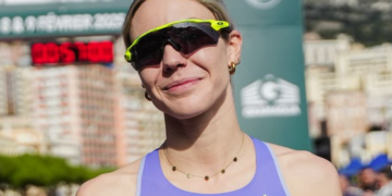 La triatleta Cassandre Beaugrand bate el Récord de Francia de 5 kilómetros