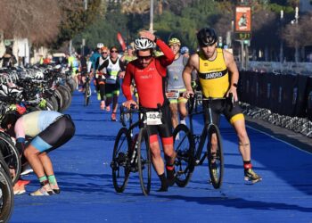 Más de 750 participantes en un Duatlón de Valencia de récord