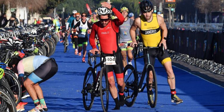 Más de 750 participantes en un Duatlón de Valencia de récord