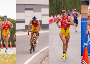 España vuelve a acariciar el podio de unos Relevos Mixtos en Abu Dhabi