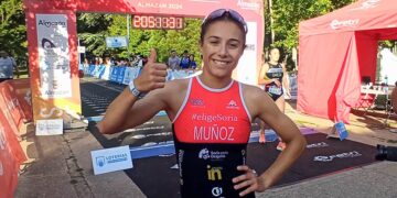 Marina Muñoz, Urko Herrán y Andrés Hilario: los tres grandes nombres del Clasificatorio de Duatlón de Soria
