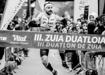 Gran nivel en la línea de salida del Duatlón de Zuia a tres semanas para su celebración
