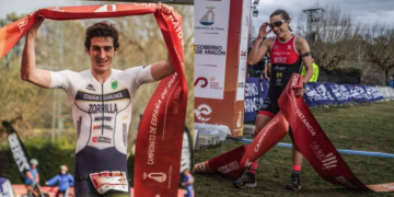 Fernando Zorrilla revalida y Marina Muñoz convence en el Nacional de Duatlón MD de Graus