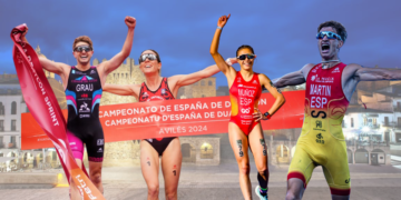 Javito Martín y María Varo: dispuestos a revalidar su título nacional de Duatlón en unas pruebas de nivel