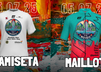 Maillot y camiseta de regalo para todos los participantes del Triatlón del Río Mundo