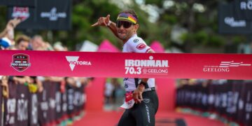 Los hombres de corta distancia marcan el nivel en el IRONMAN 70.3 Geelong