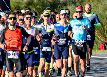 Roberto Mohedano y María Florencia Díaz se llevan el Campeonato de Madrid de Duatlón Media Distancia