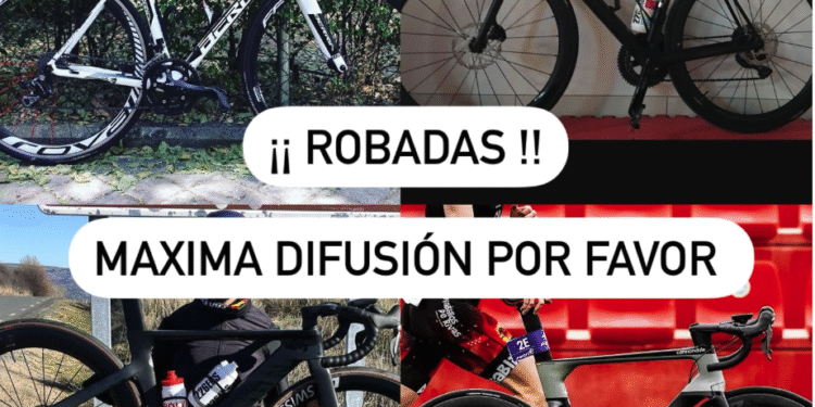 Robo de 4 bicicletas a los triatletas del Diablillos de Rivas: Se ruega difusión pública para tratar de conocer su paradero