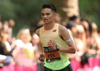 Los parciales de Alex Yee en la Maratón de Londres para debutar con 2h11′