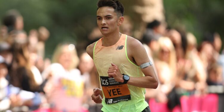Los parciales de Alex Yee en la Maratón de Londres para debutar con 2h11′