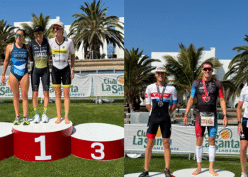 Anne Haug y Laurens Verluyten se imponen en el Club La Santa Volcano Triathlon 2025