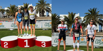 Anne Haug y Laurens Verluyten se imponen en el Club La Santa Volcano Triathlon 2025