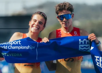 Jiménez-Orta y Prada se llevan el Campeonato del Mundo júnior de Duatlón 2×2
